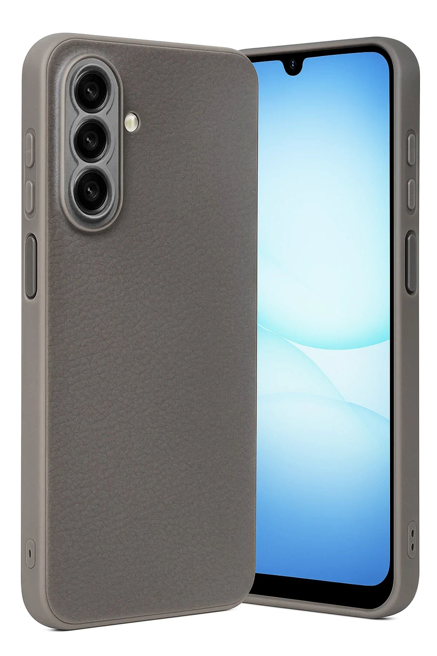 Newface Samsung Galaxy A37 5G Thermax Silikon Kılıf - Gri