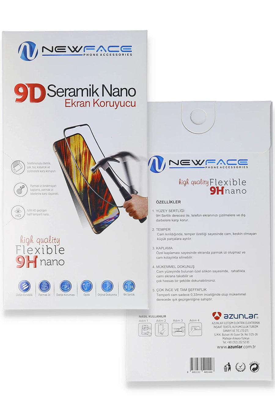 Newface Samsung Galaxy A51 Seramik Nano Ekran Koruyucu