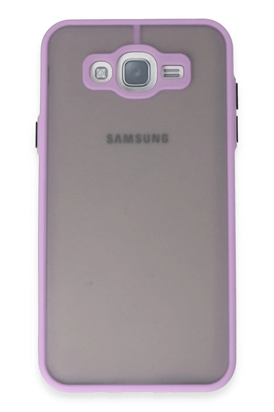 Newface Samsung Galaxy J7 Kılıf Montreal Silikon Kapak - Mor