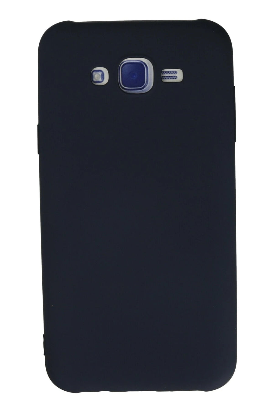 Newface Samsung Galaxy J7 Kılıf Nano içi Kadife Silikon - Lacivert