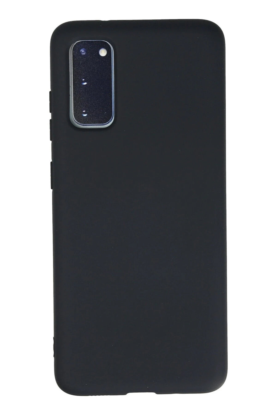 Newface Samsung Galaxy S20 Kılıf Nano içi Kadife Silikon - Lacivert