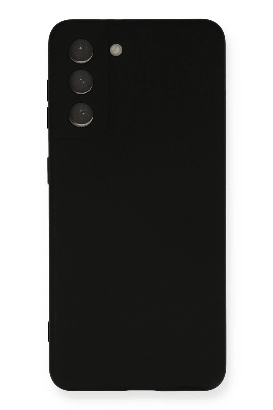 Newface Samsung Galaxy S21 FE Kılıf Nano içi Kadife Silikon - Siyah