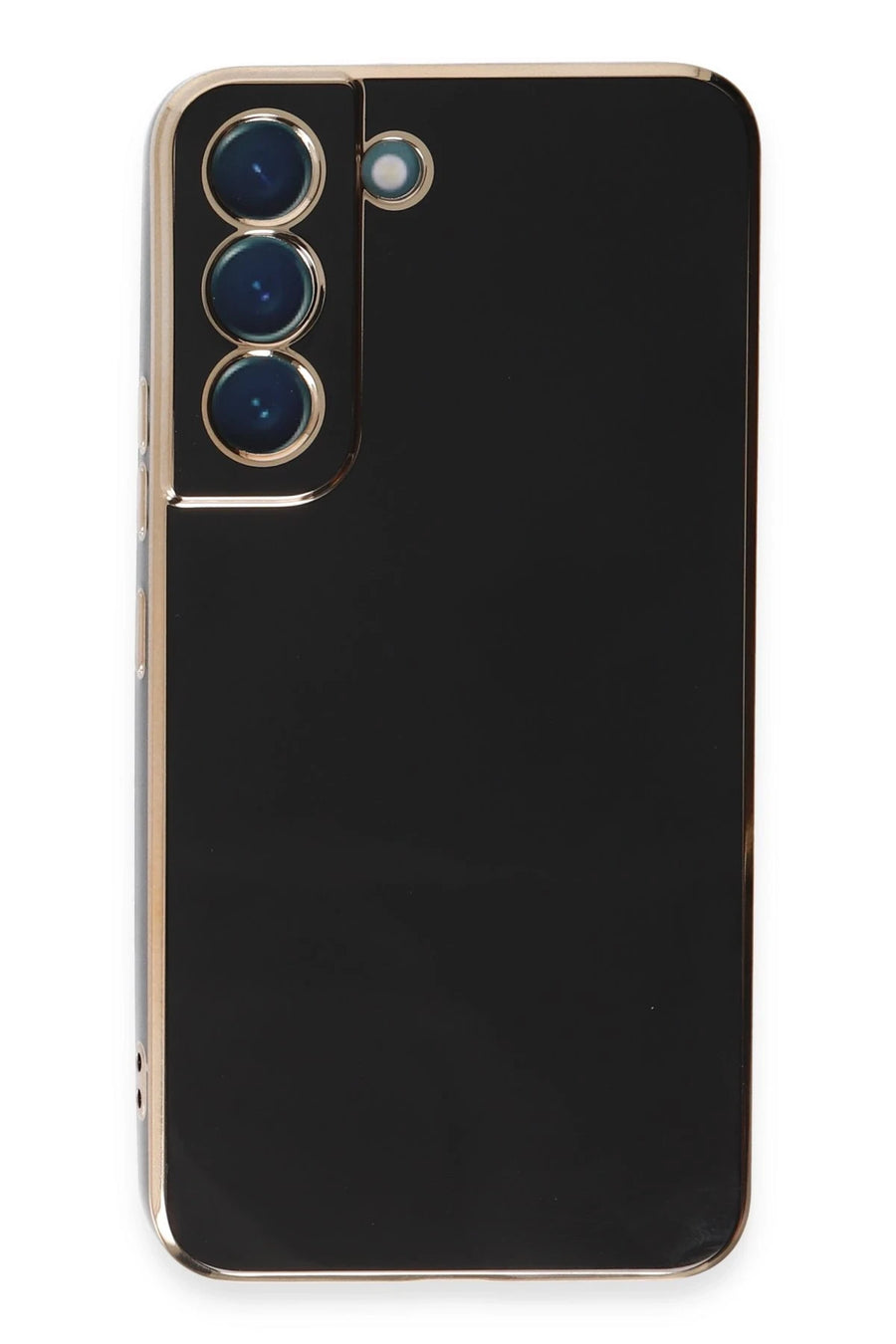 Newface Samsung Galaxy S21 Kılıf Volet Silikon - Siyah