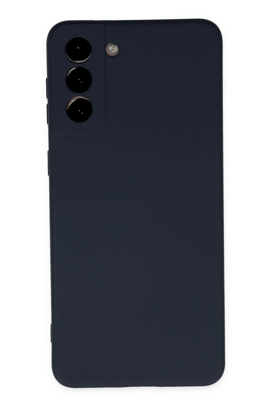 Newface Samsung Galaxy S21 Plus Kılıf Nano içi Kadife Silikon - Lacivert