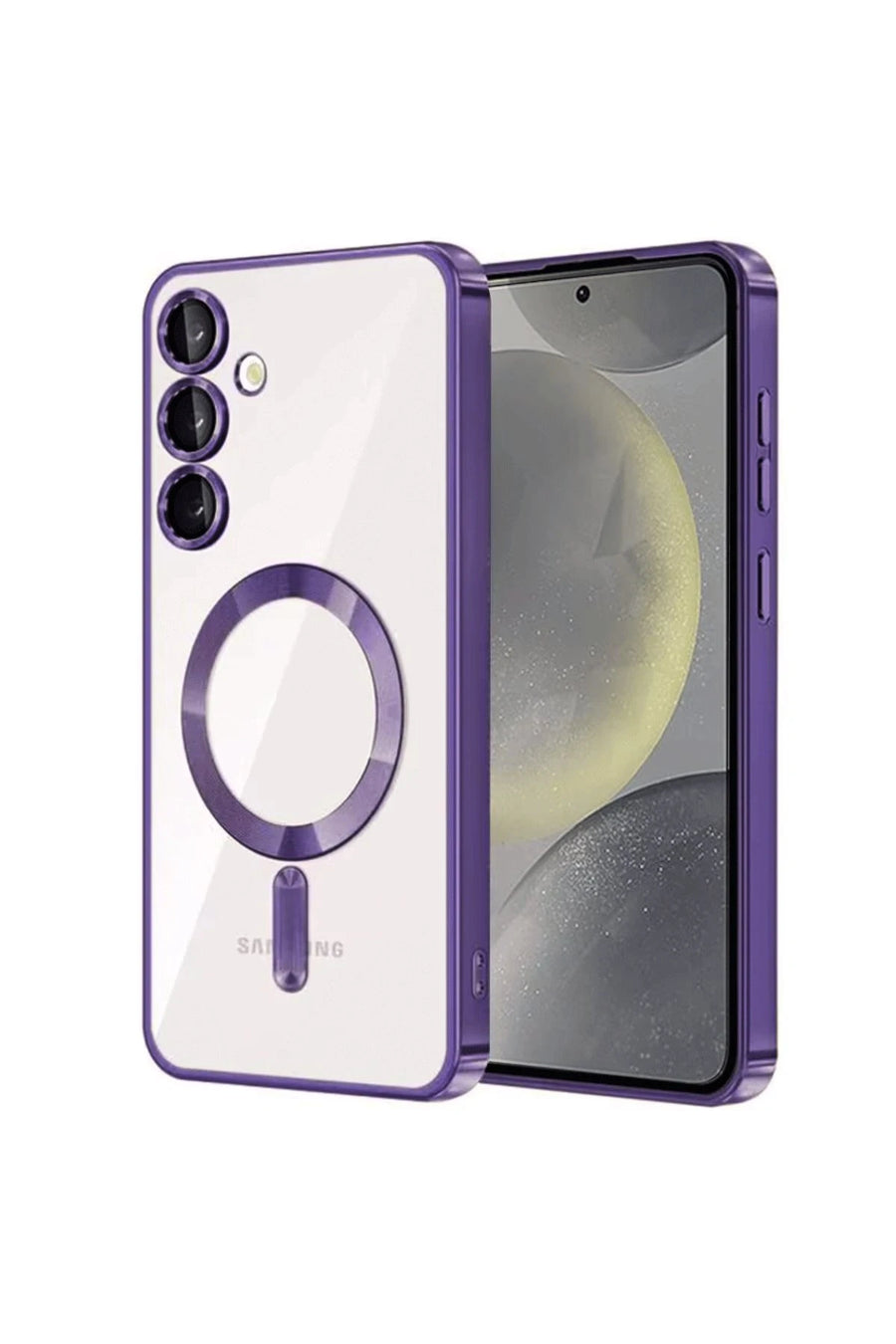 Newface Samsung Galaxy S23 Plus Kılıf Kross Magneticsafe Kapak - Mor