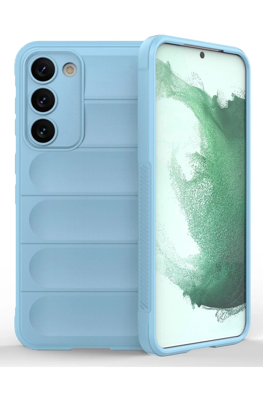 Newface Samsung Galaxy S23 Plus Kılıf Optimum Silikon - Sky Blue