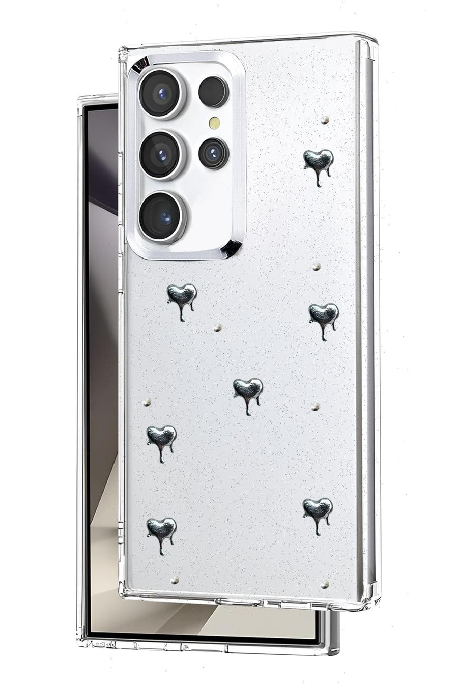 Newface Samsung Galaxy S24 Ultra Fiyonk Desenli Kapak - Desen 1