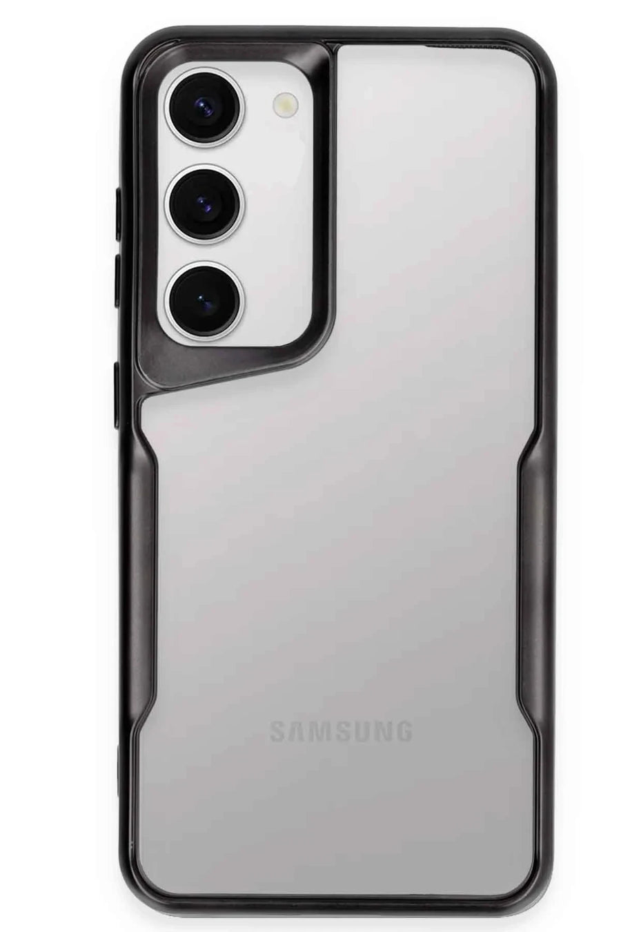 Newface Samsung Galaxy S25 Plus Kılıf Boyi Silikon Kapak - Siyah