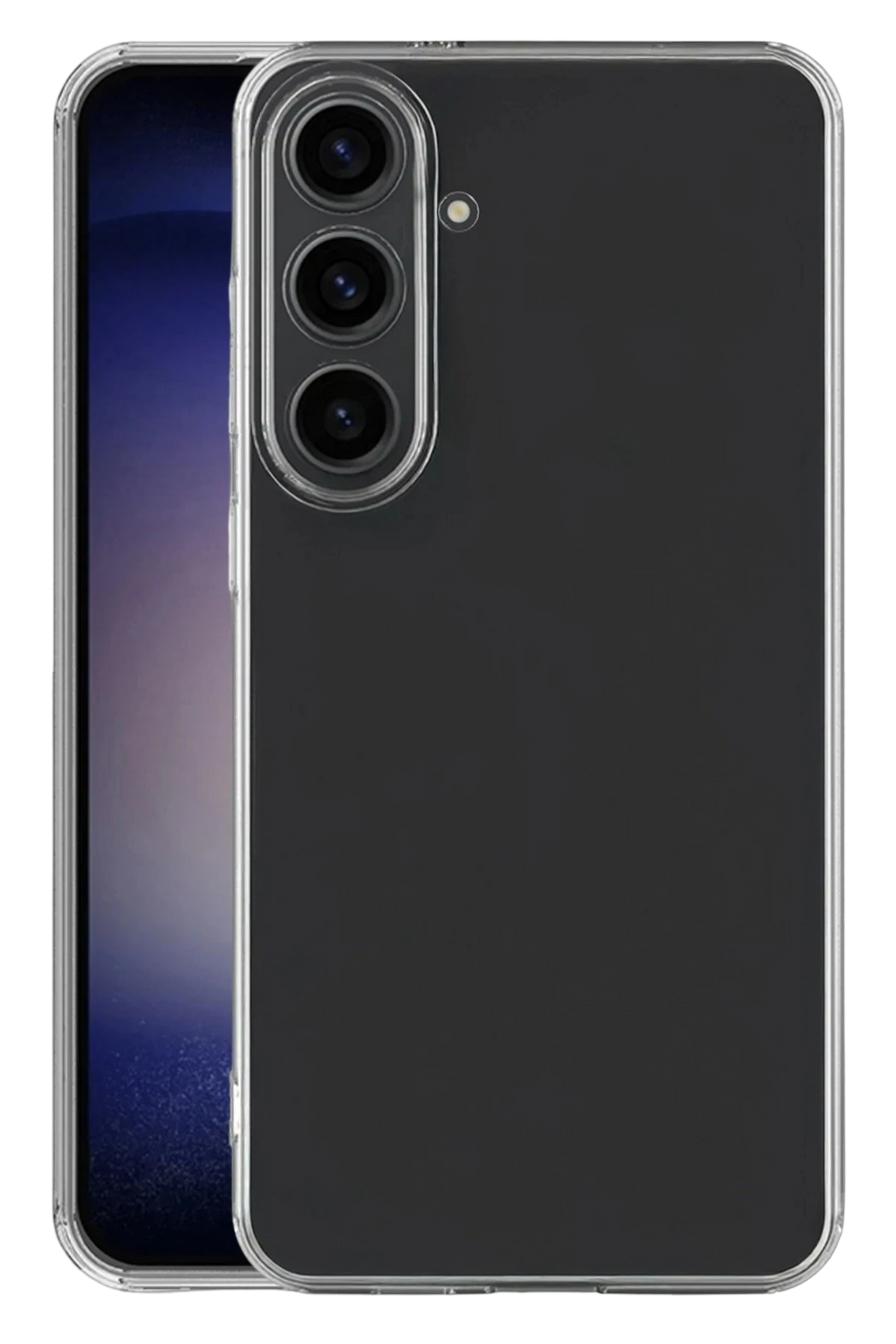Newface Samsung Galaxy S26 Plus Lüx Şeffaf Silikon - Şeffaf