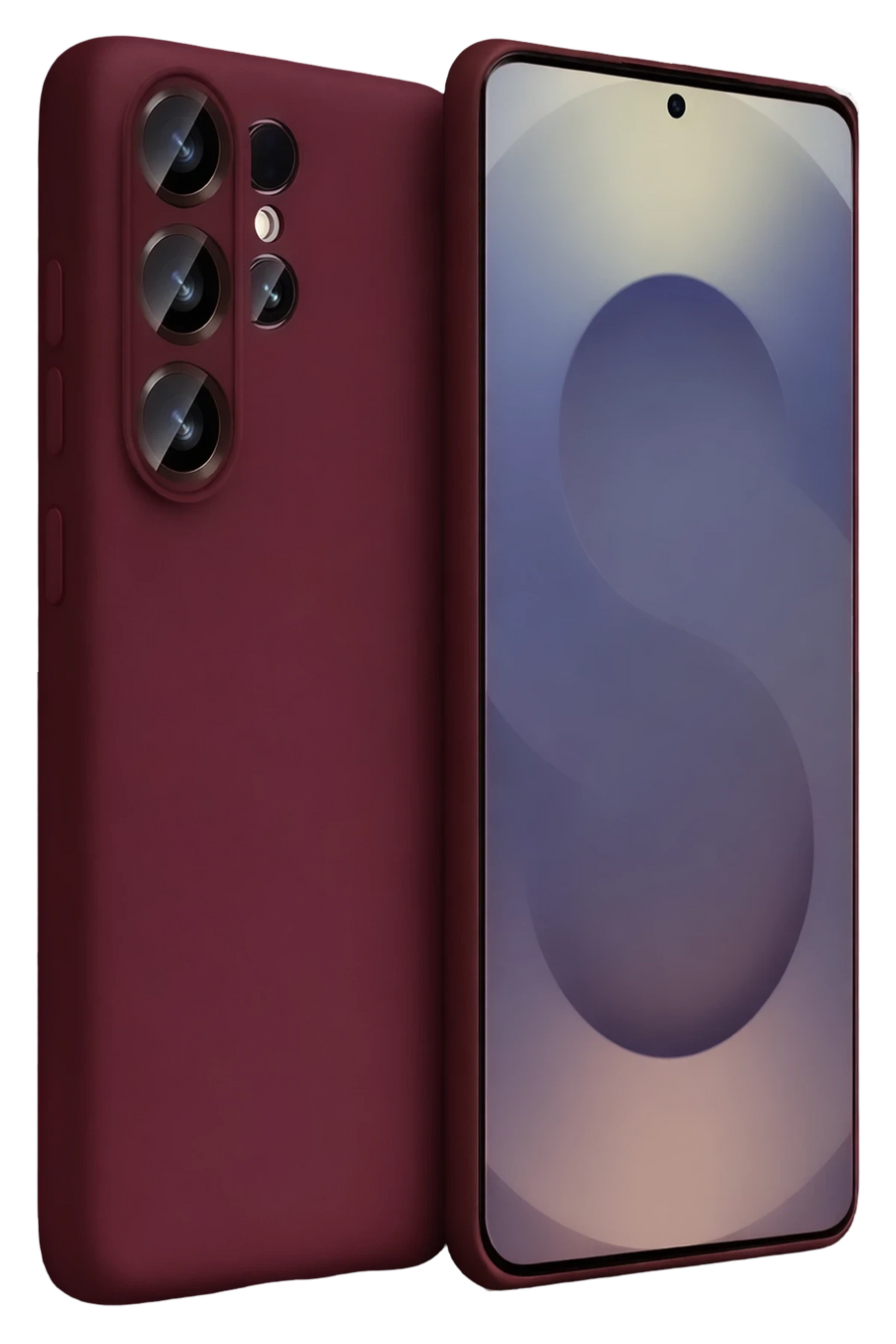 Newface Samsung Galaxy S26 Ultra First Silikon - Bordo