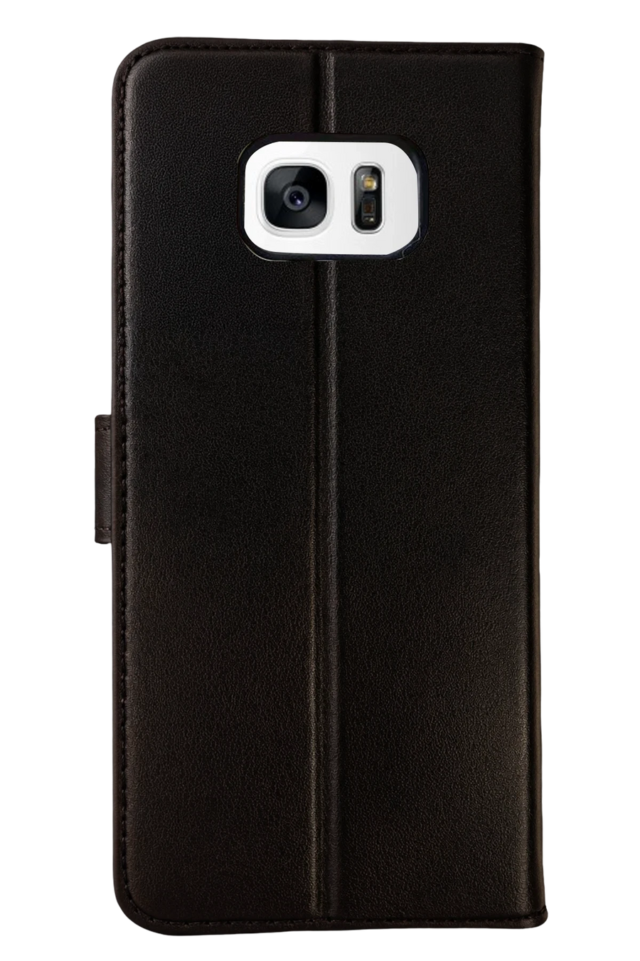 Newface Samsung Galaxy S7 Edge Trend S Plus Kapaklı Kılıf - Siyah