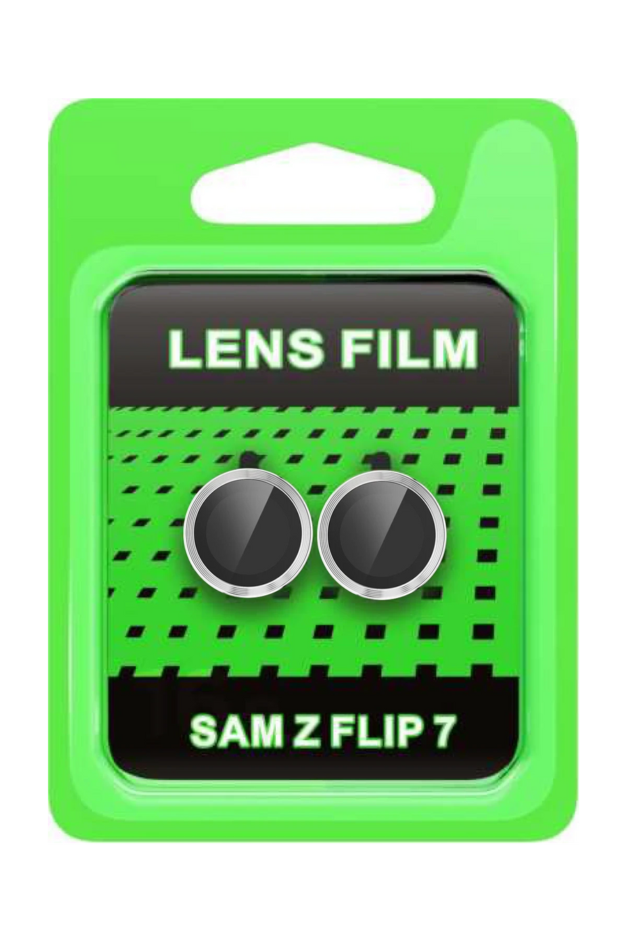 Newface Samsung Galaxy Z Flip 7 Raze Metal Kamera Lens - Gümüş