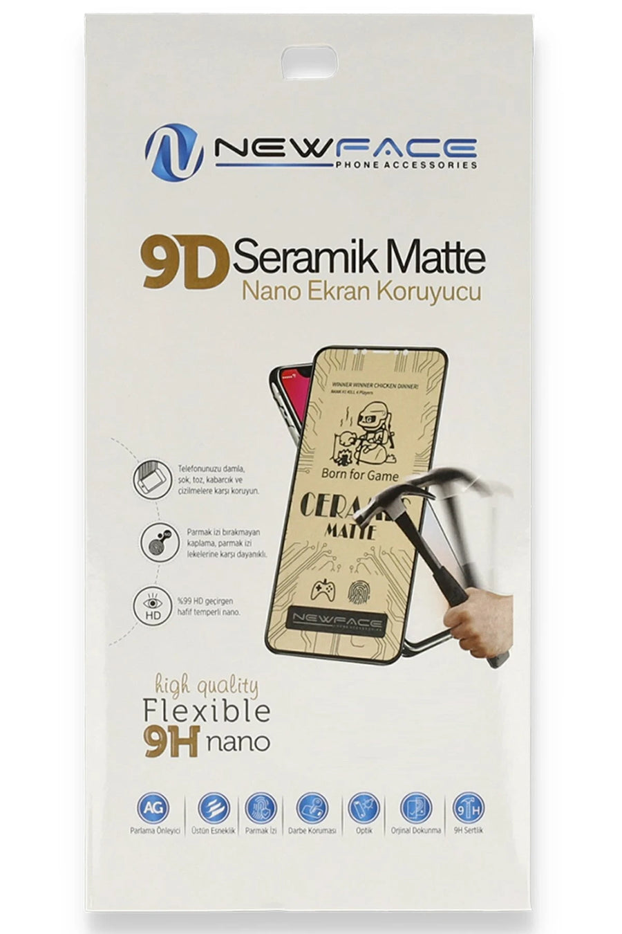 Newface TCL 20 SE Mat Seramik Nano Ekran Koruyucu