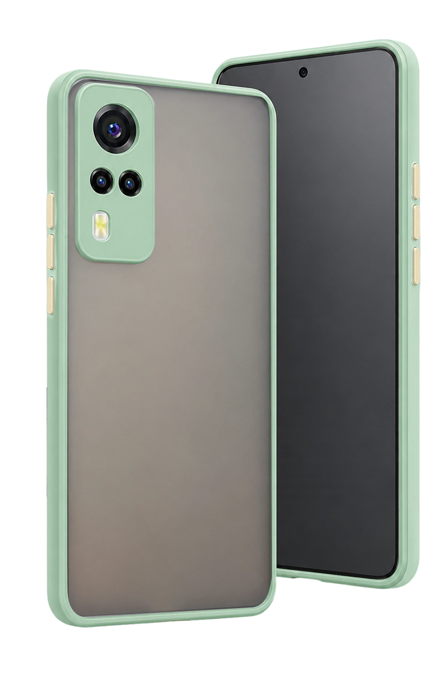 Newface Vivo Y53S Kılıf Montreal Silikon Kapak - Turkuaz