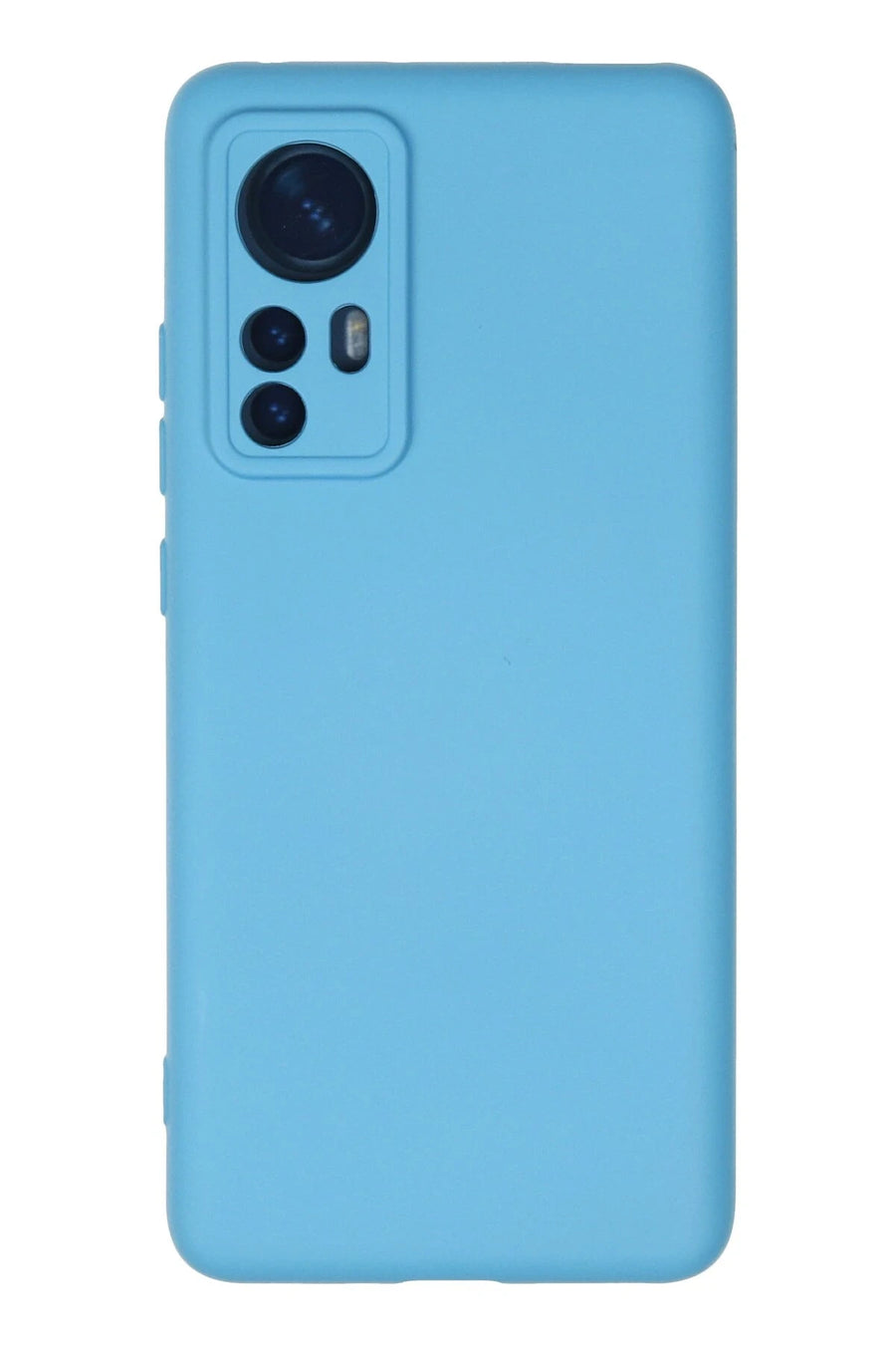 Newface Xiaomi Mi 12 Kılıf Nano içi Kadife Silikon - Mavi