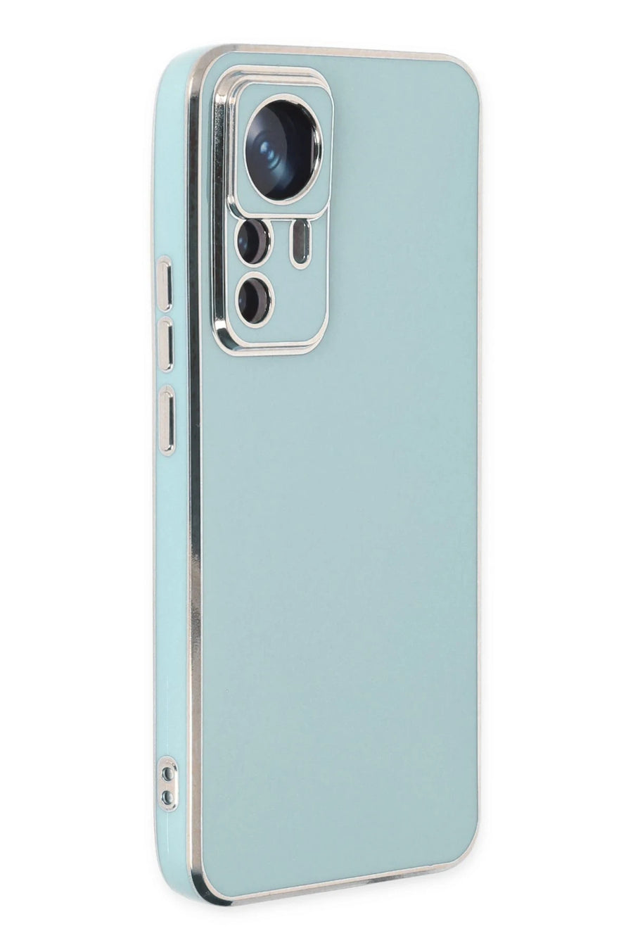 Newface Xiaomi Mi 12T Pro Kılıf Volet Silikon - Açık Yeşil