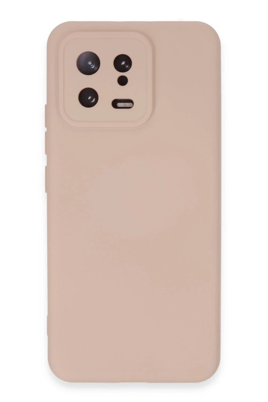 Newface Xiaomi Mi 13 Kılıf Nano içi Kadife Silikon - Pudra
