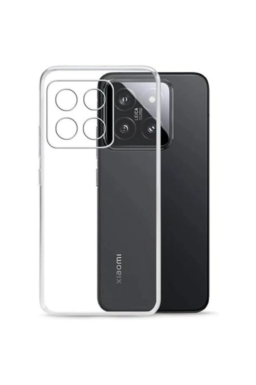 Newface Xiaomi Mi 15 Kılıf Lüx Şeffaf Silikon