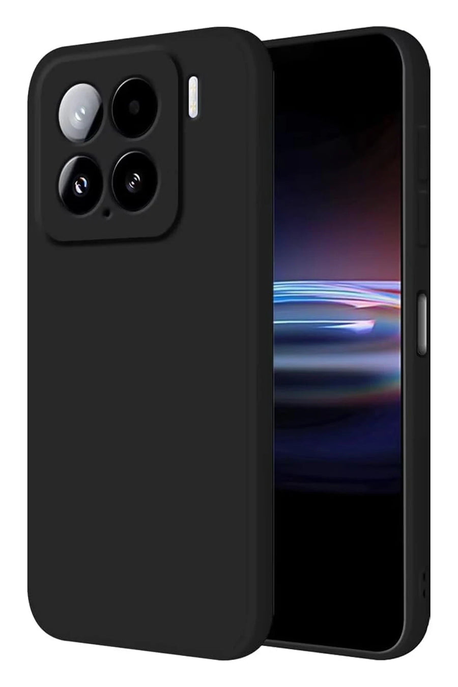 Newface Xiaomi Mi 15 Pro Kılıf Nano içi Kadife Silikon - Siyah