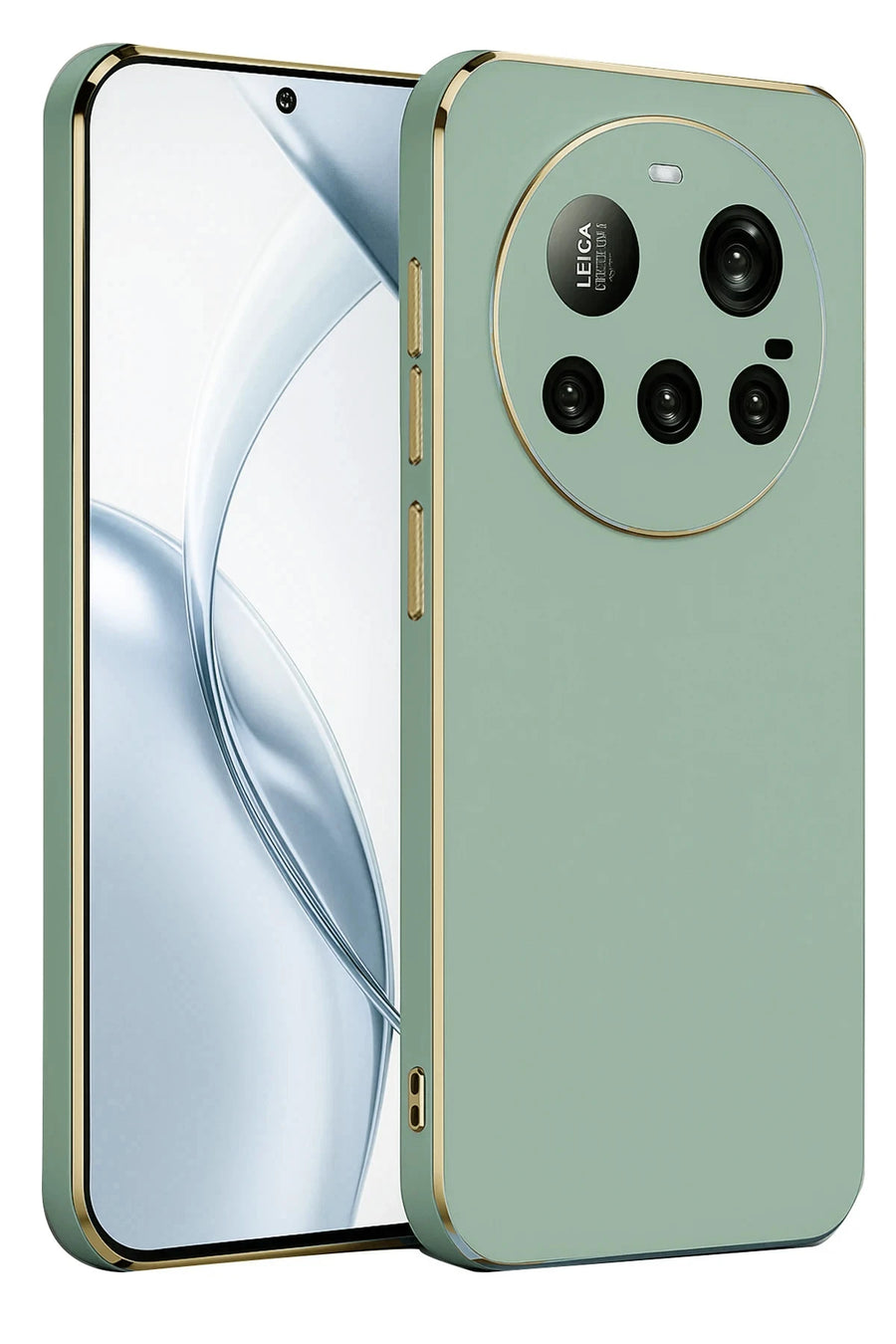Newface Xiaomi Mi 15 Ultra Kılıf Volet Silikon - Açık Yeşil