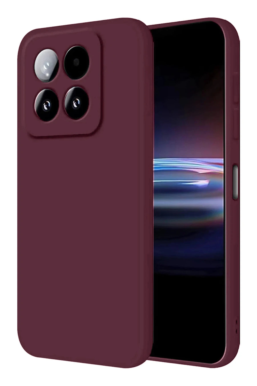 Newface Xiaomi Mi 15T First Silikon - Bordo