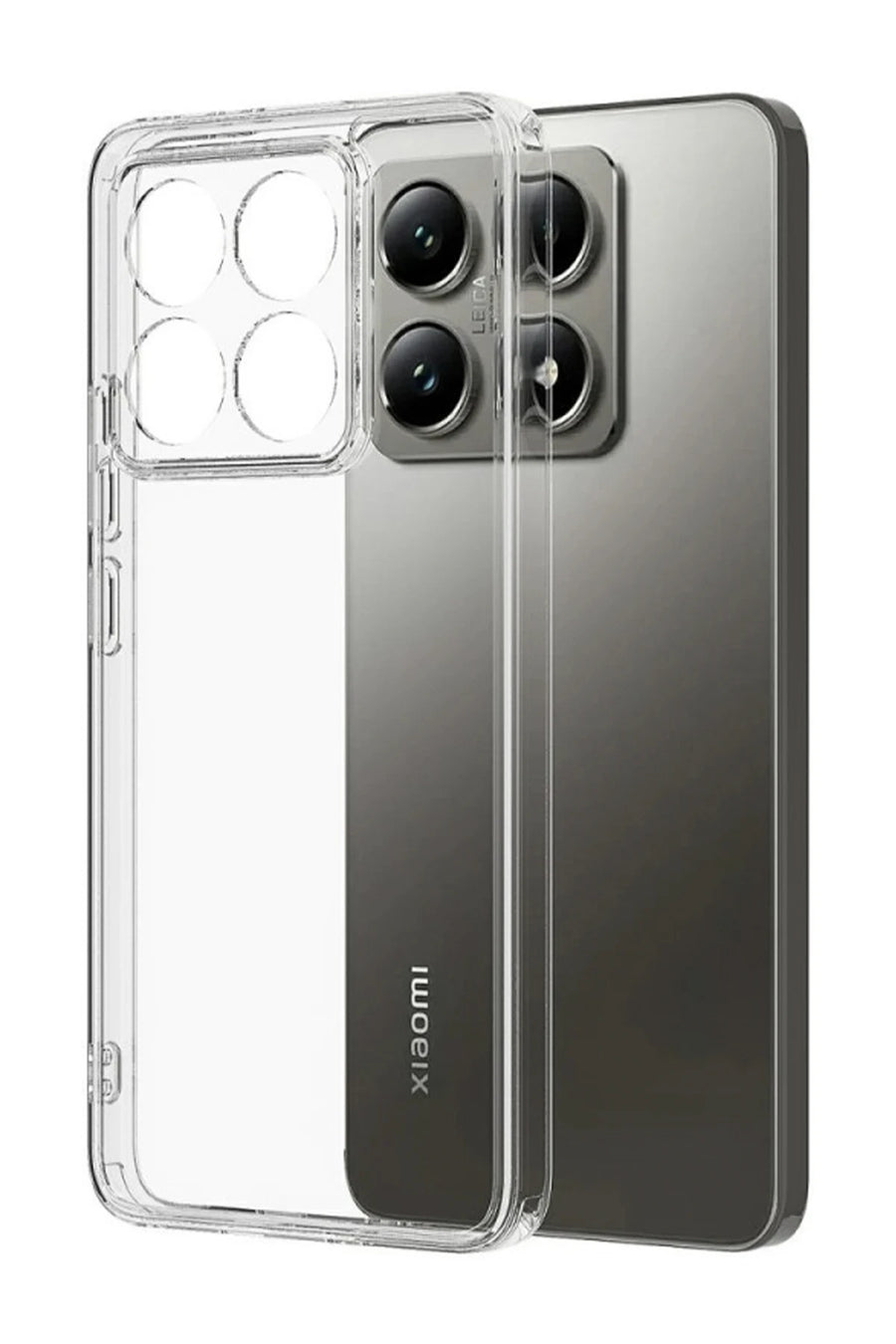 Newface Xiaomi Mi 15T Lüx Şeffaf Silikon - Şeffaf