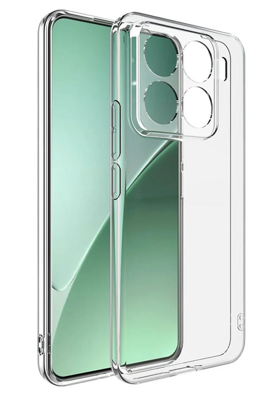 Newface Xiaomi Mi 15T Pro Lüx Şeffaf Silikon - Şeffaf