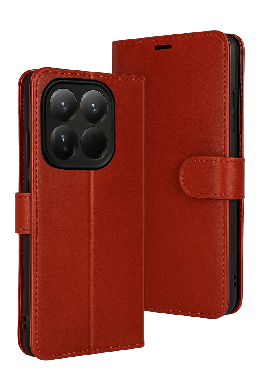 Newface Xiaomi Mi 15T Trend S Plus Kapaklı Kılıf - Kırmızı