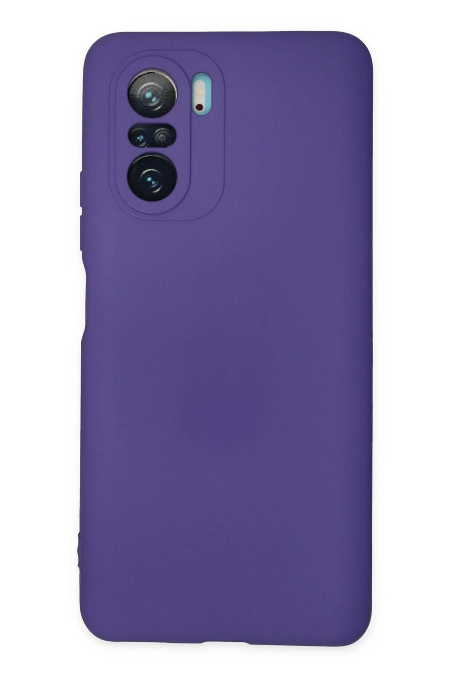 Newface Xiaomi Poco F3 Kılıf Nano içi Kadife Silikon - Mor