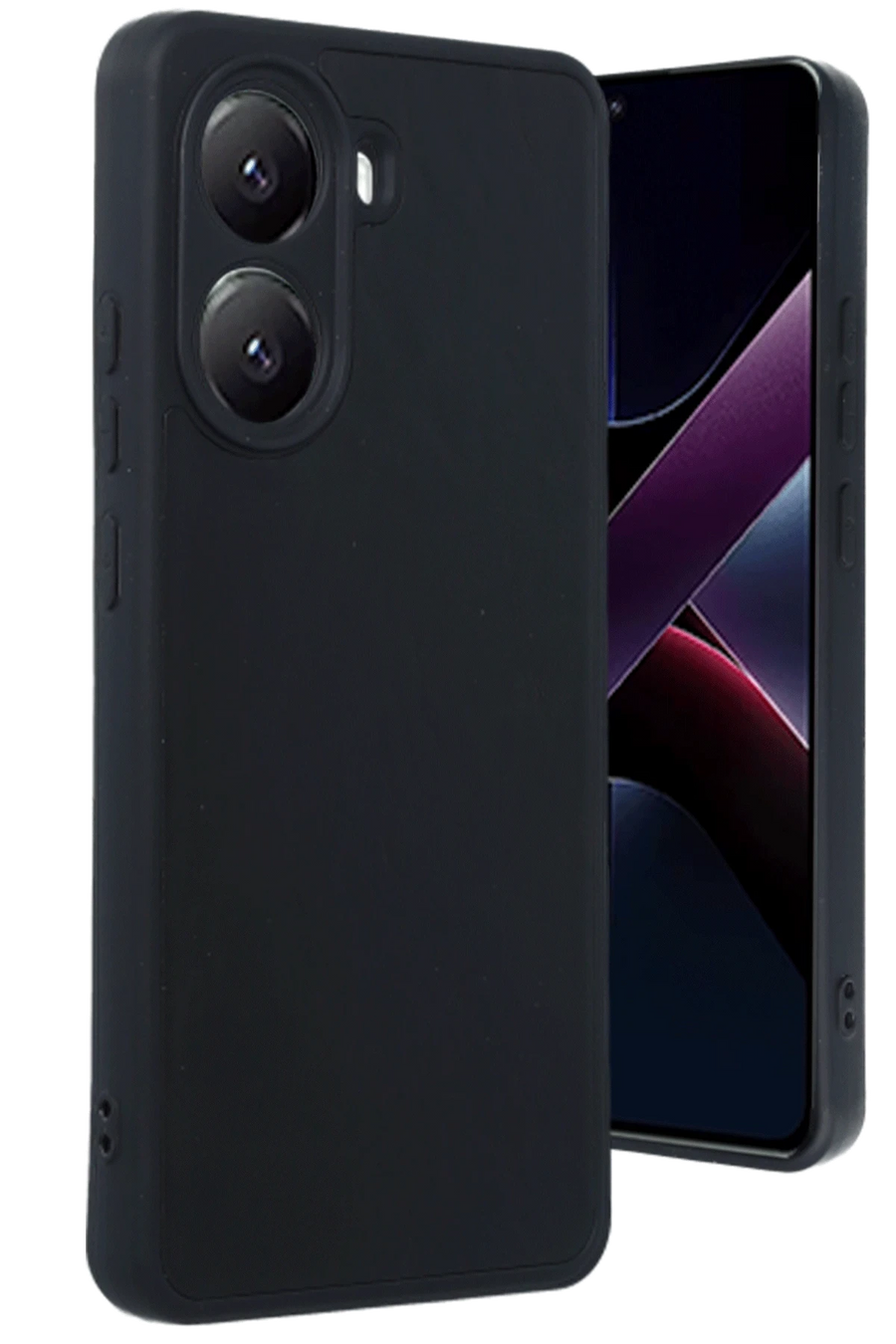 Newface Xiaomi Poco X7 Pro Kılıf Aras Deri Kapak - Siyah