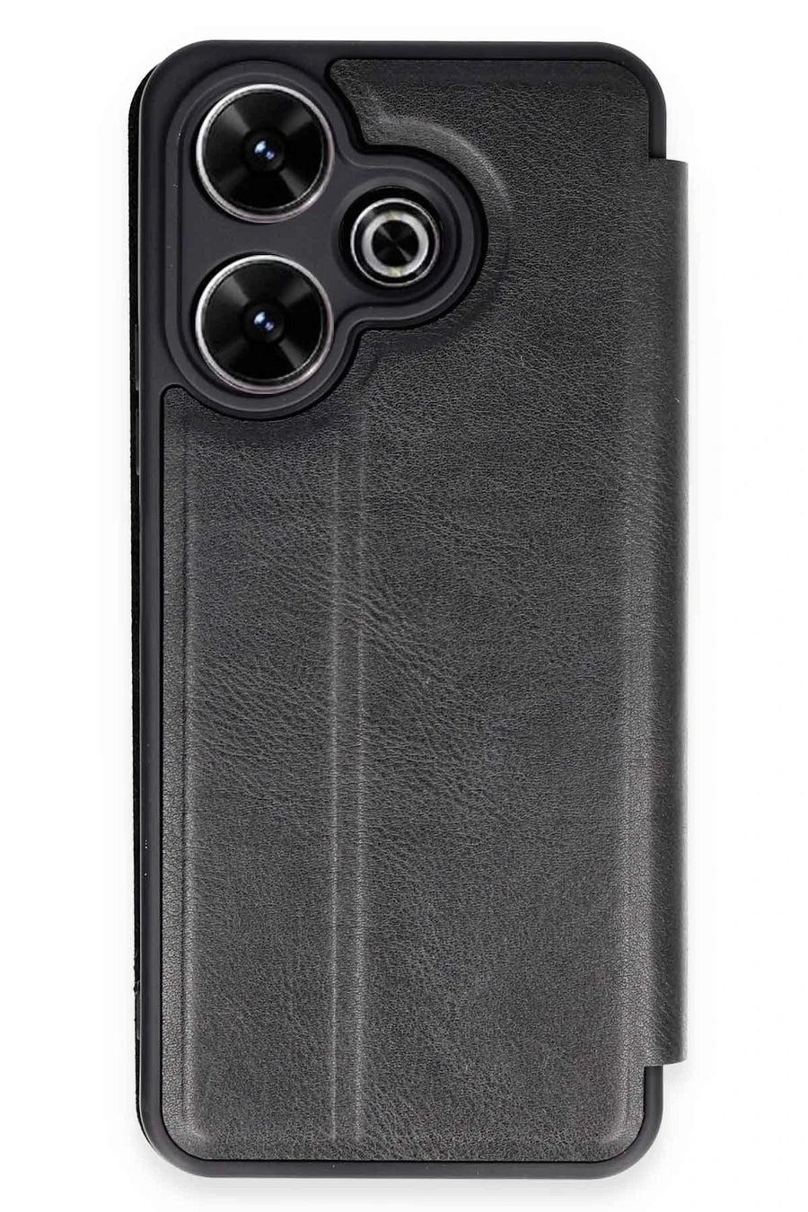 Newface Xiaomi Redmi 13 4G Kılıf Flip Cover - Siyah