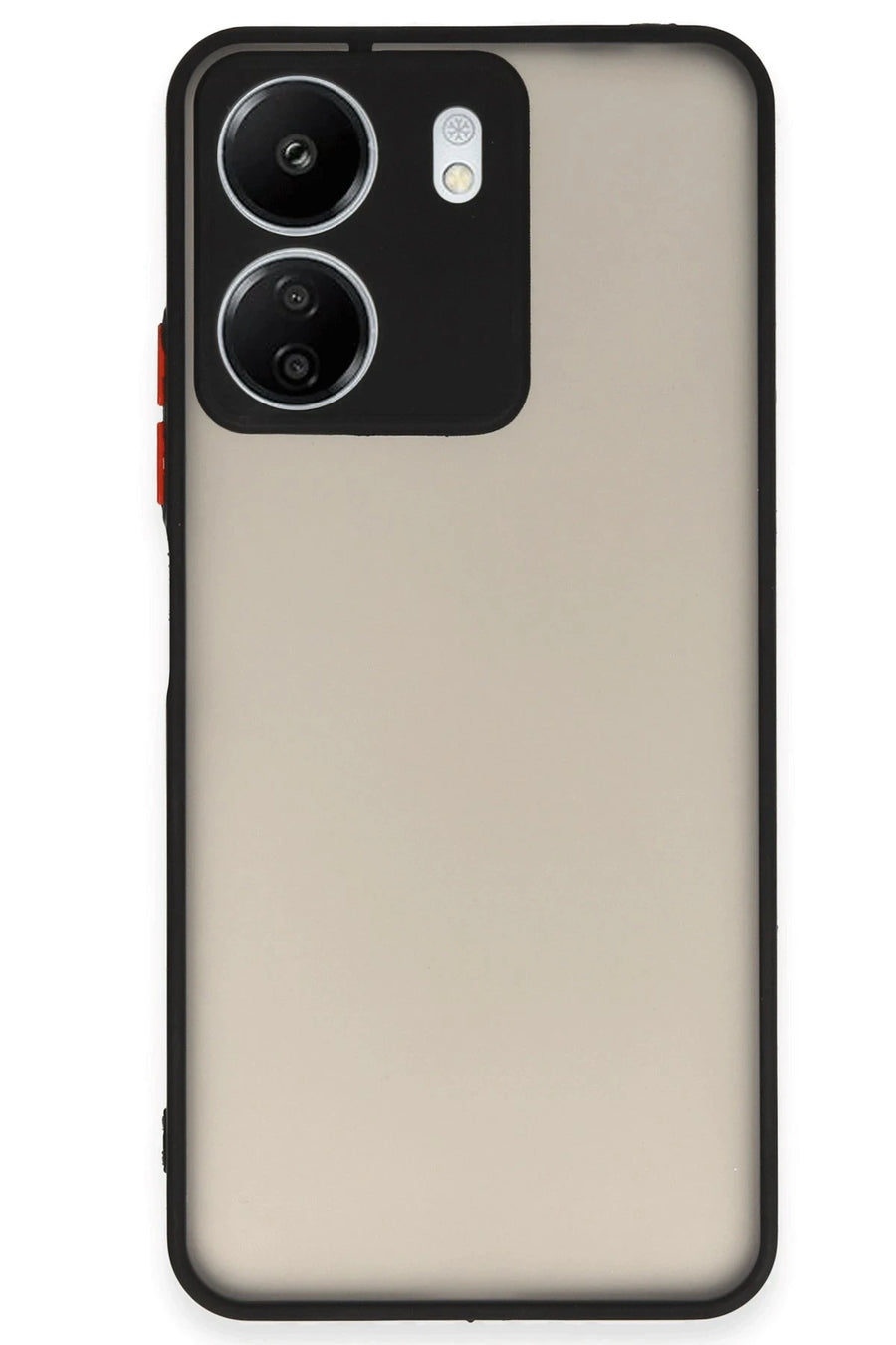 Newface Xiaomi Redmi 13C Kılıf Montreal Silikon Kapak - Siyah