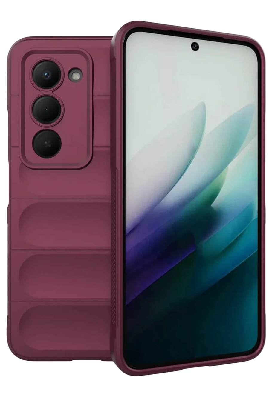 Newface Xiaomi Redmi 15 4G Optimum Silikon - Bordo