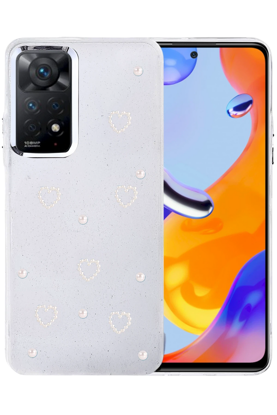 Newface Xiaomi Redmi Note 11 Pro Fiyonk Desenli Kapak - Desen 10