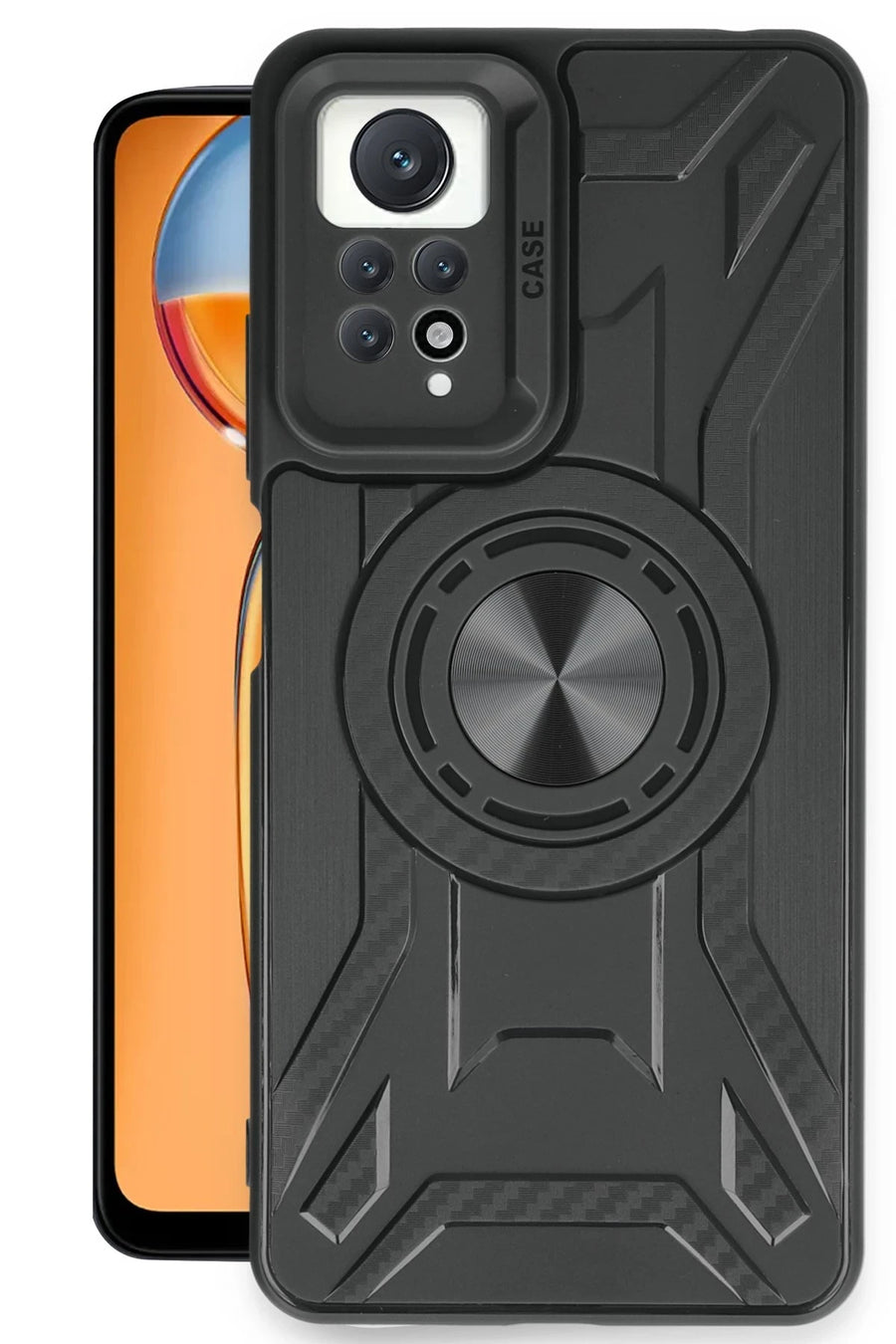 Newface Xiaomi Redmi Note 12 Pro 4G Kılıf Lincoln Silikon - Siyah