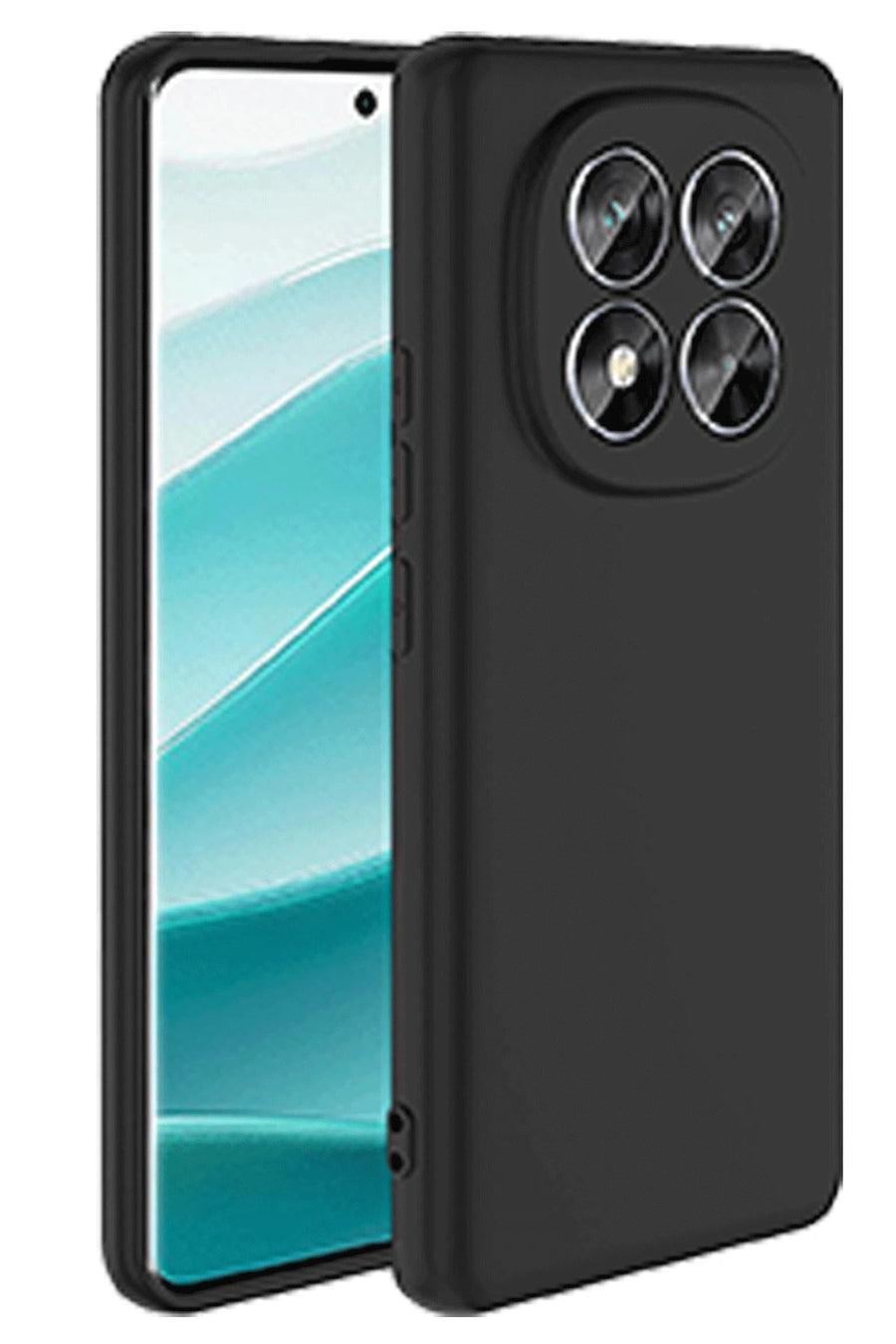 Newface Xiaomi Redmi Note 14 Pro 4G Kılıf First Silikon - Siyah