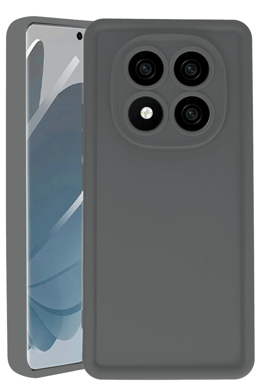 Newface Xiaomi Redmi Note 14 Pro 4G Kılıf Viera Silikon - Gri