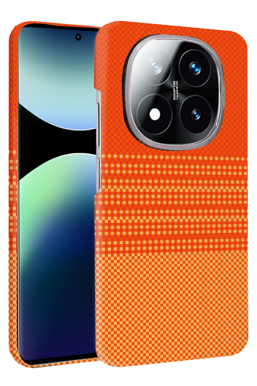 Newface Xiaomi Redmi Note 14 Pro 4G Vega Magsafe Kapak - Turuncu