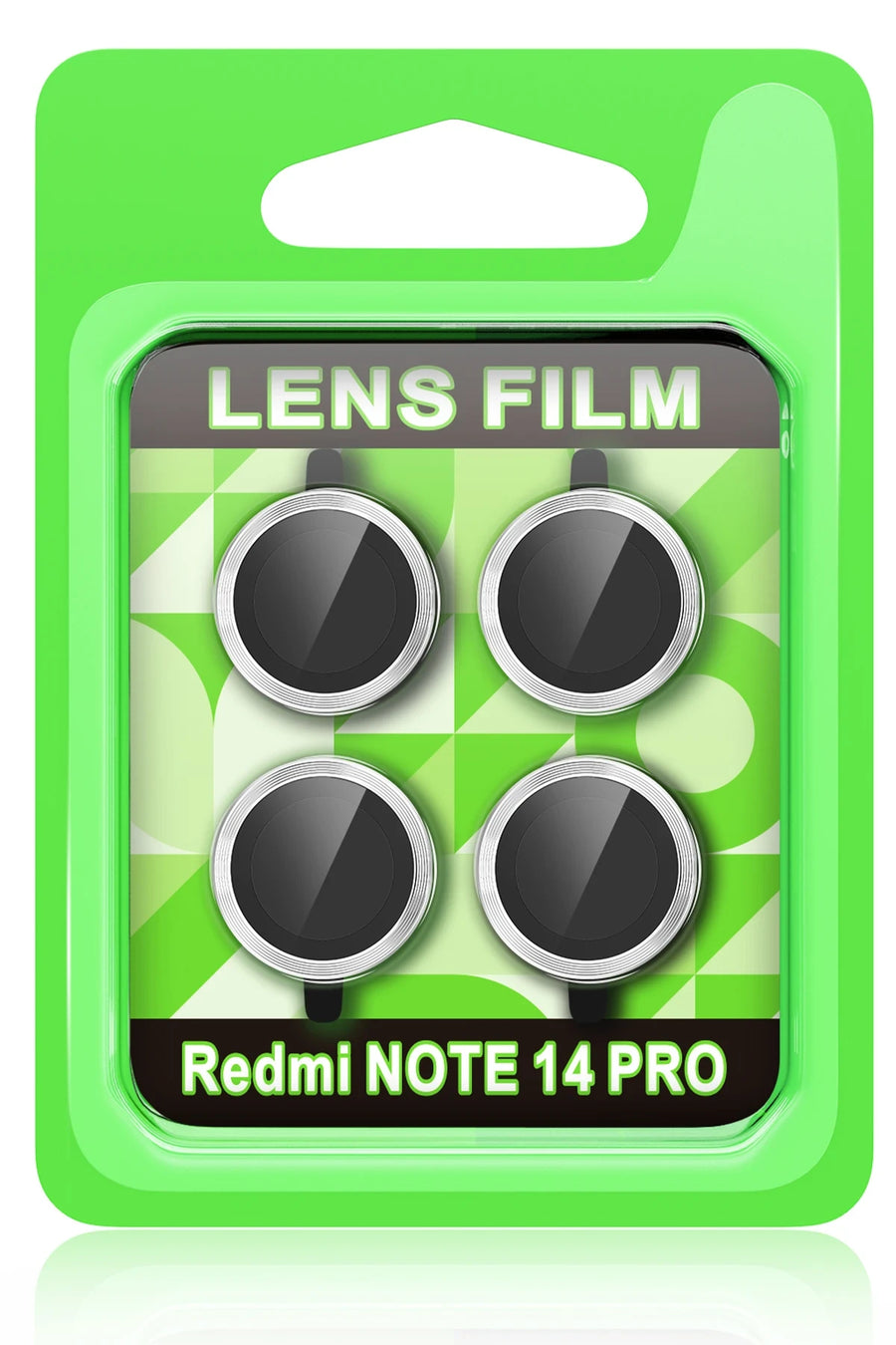 Newface Xiaomi Redmi Note 14 Pro 5G Raze Metal Kamera Lens - Gümüş