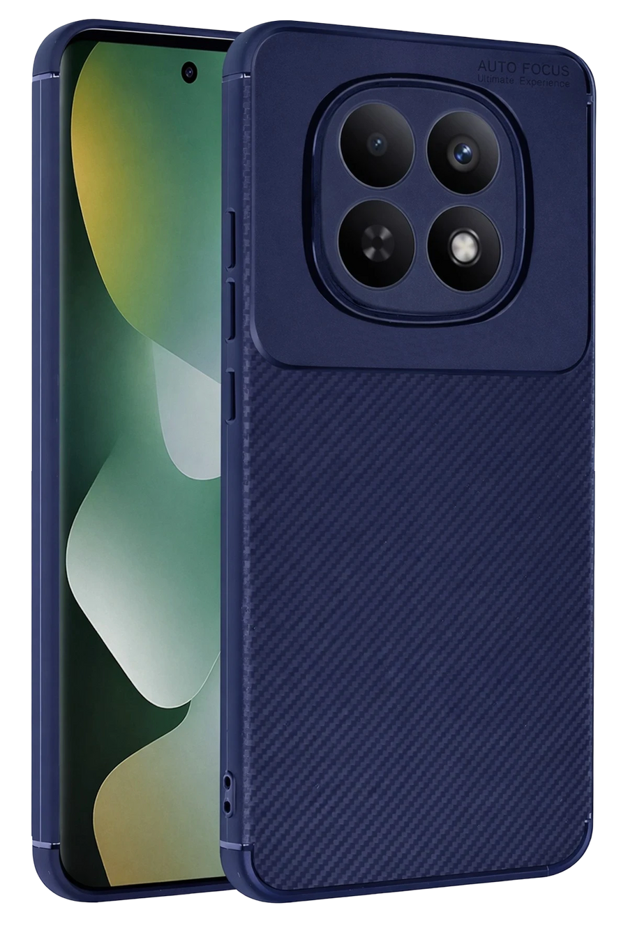 Newface Xiaomi Redmi Note 15 4G Auto Focus Karbon Kapak - Lacivert