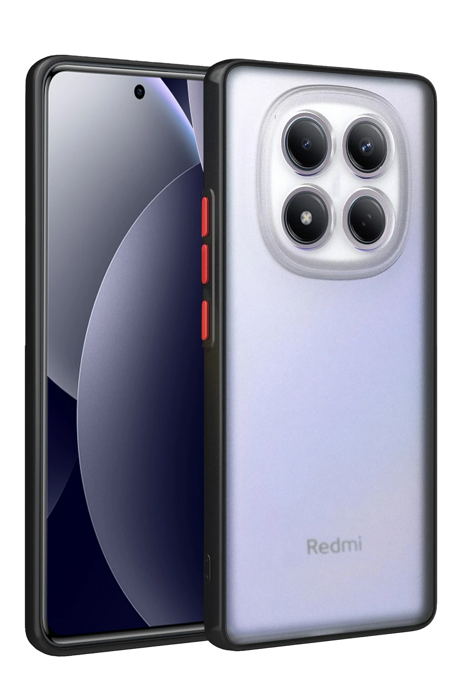 Newface Xiaomi Redmi Note 15 Pro 4G Montreal Silikon Kapak - Siyah