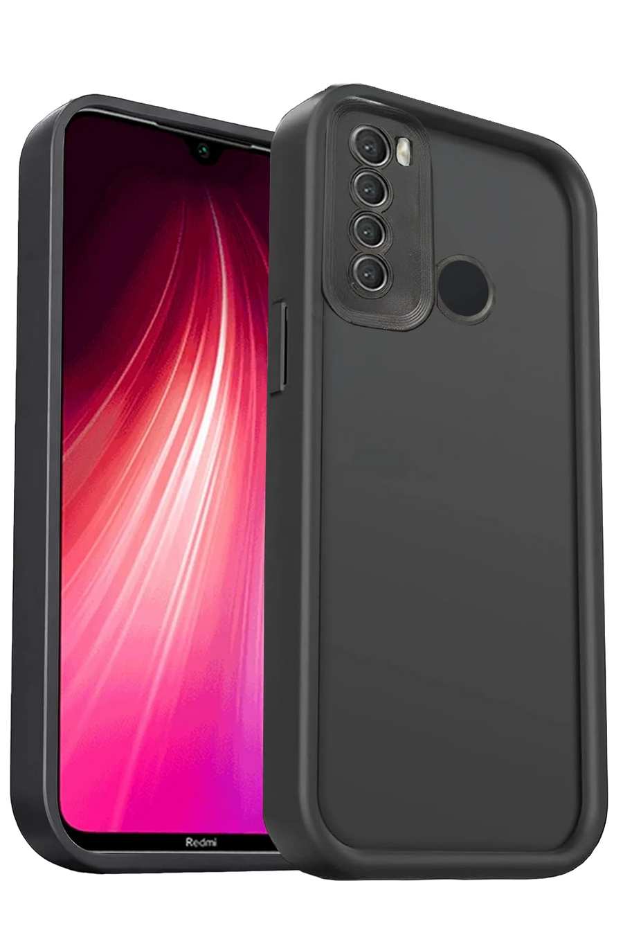Newface Xiaomi Redmi Note 8 Kılıf Viera Silikon - Siyah