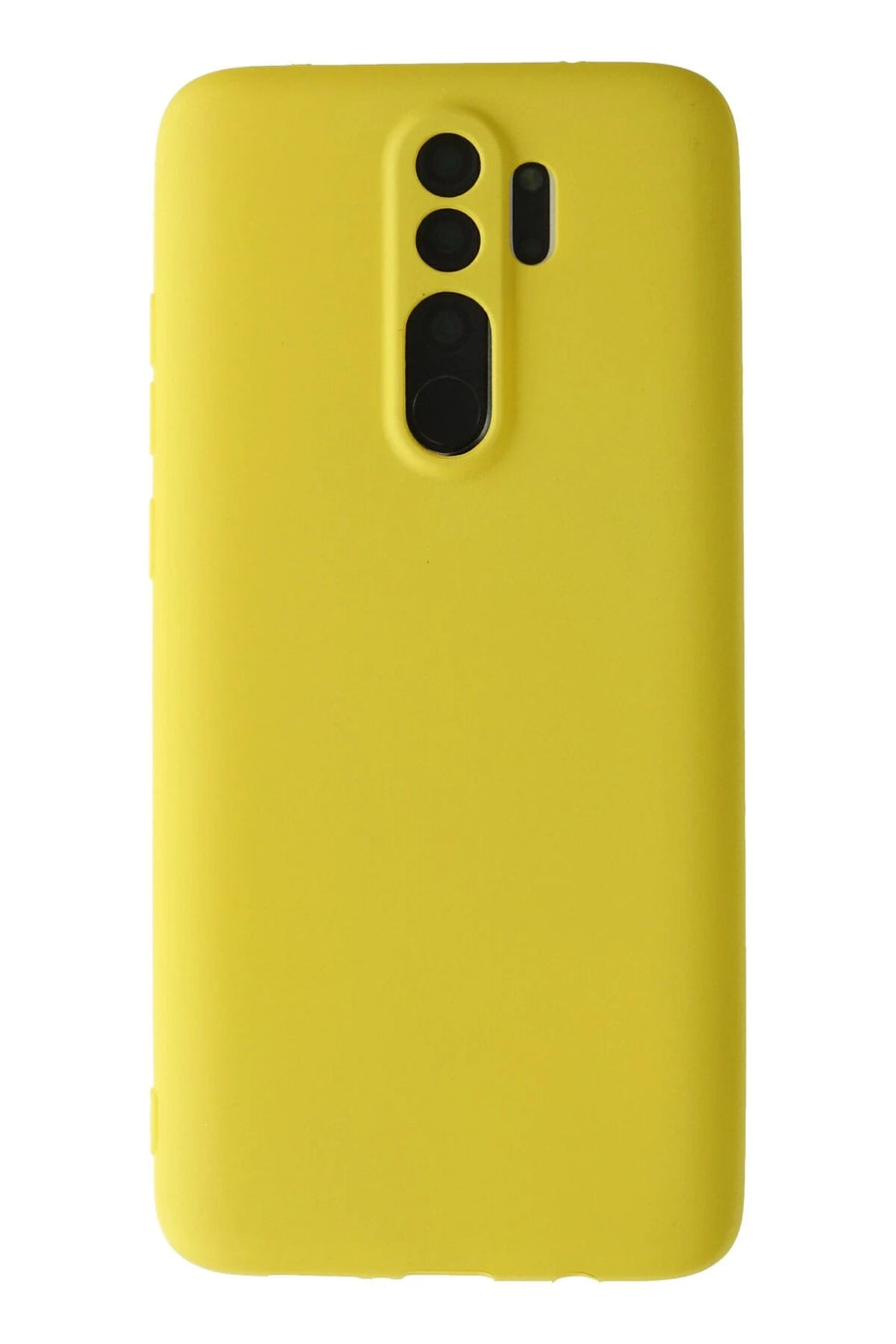 Newface Xiaomi Redmi Note 8 Pro Kılıf First Silikon - Sarı