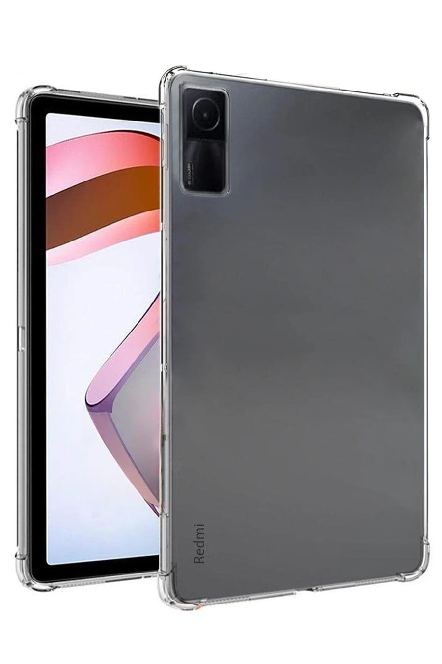 Newface Xiaomi Redmi Pad SE Kılıf Anti Shock Tablet Silikon - Şeffaf