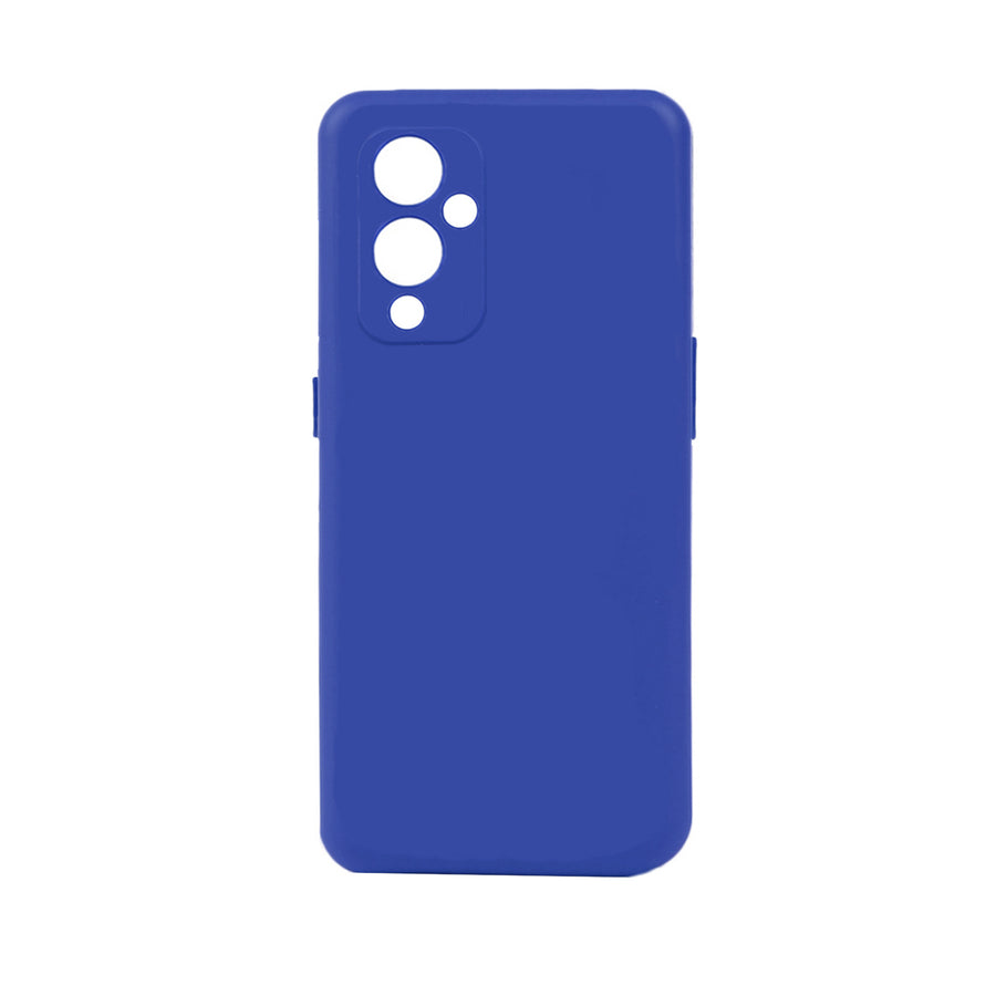 One Plus 9 Kılıf Zore Biye Silikon - Mavi