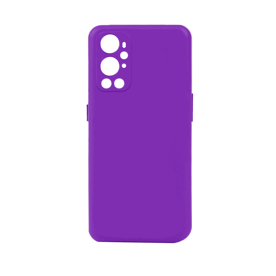 One Plus 9 Pro Kılıf Zore Biye Silikon - Mor