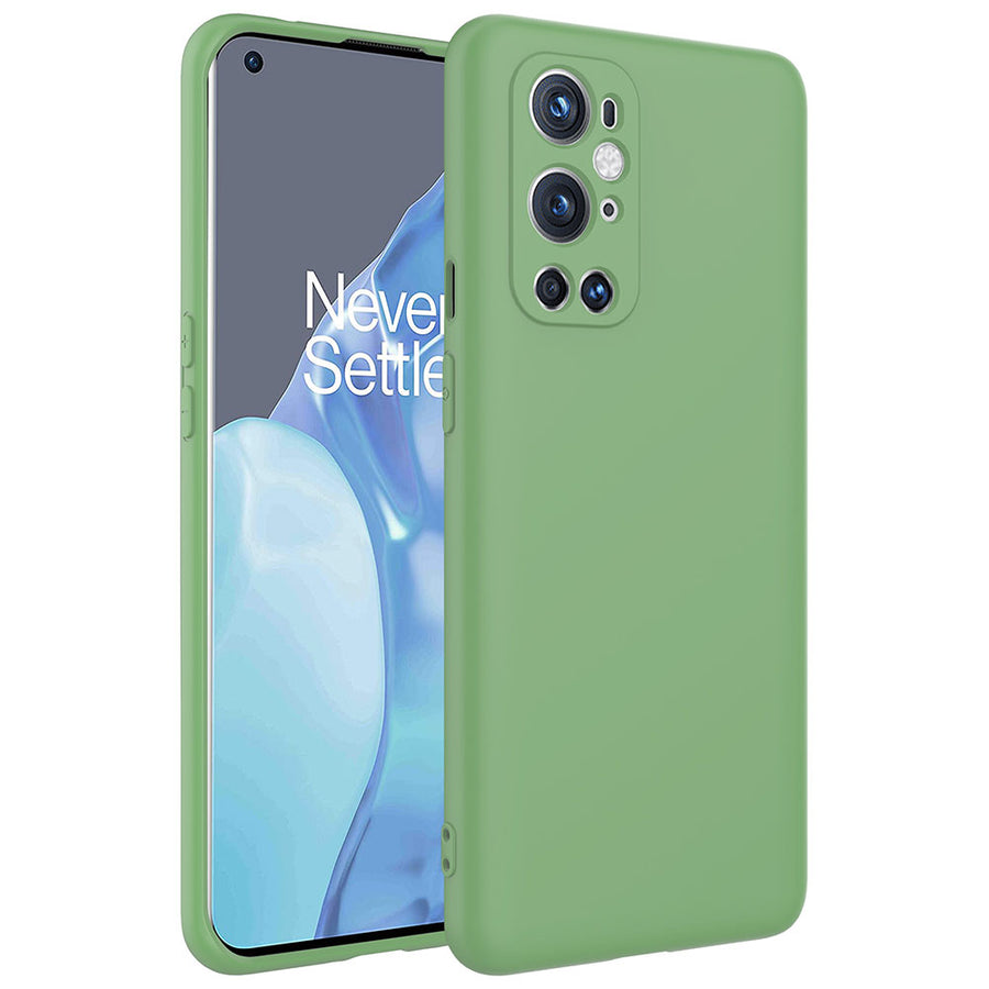 One Plus 9 Pro Kılıf Zore Mara Lansman Kılıf - Açık Yeşil