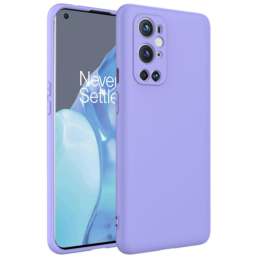 One Plus 9 Pro Kılıf Zore Mara Lansman Kılıf - Lila