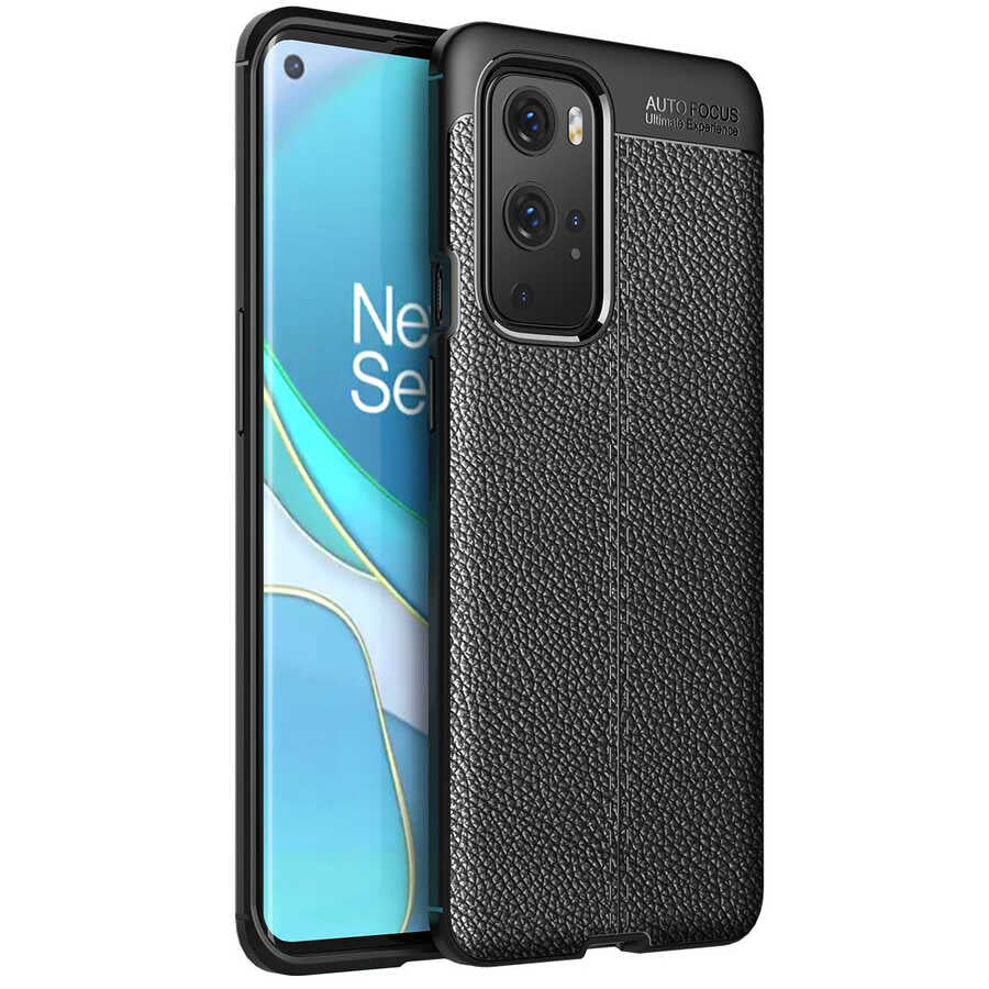 One Plus 9 Pro Kılıf Zore Niss Silikon Kılıf - Siyah