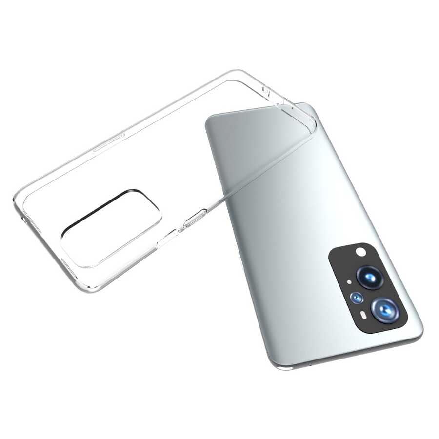 One Plus 9 Pro Kılıf Zore Süper Silikon Kılıf - Renksiz